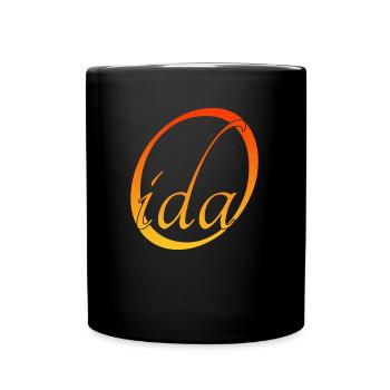 Oida Bayern - Tasse einfarbig - Schwarz - Vorne