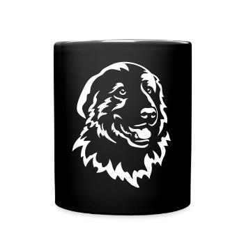 Maremmano Head "Black Edition" - Full Colour Mug - black - Front