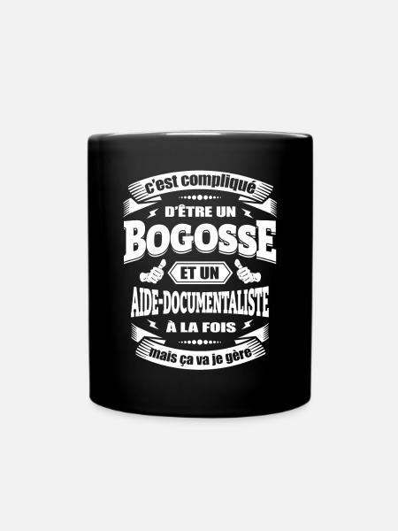 BOGOSSE ET AIDE-DOCUMENTALISTE - Mug uni - noir