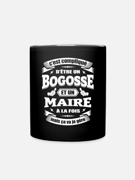 BOGOSSE ET MAIRE - Mug uni - noir