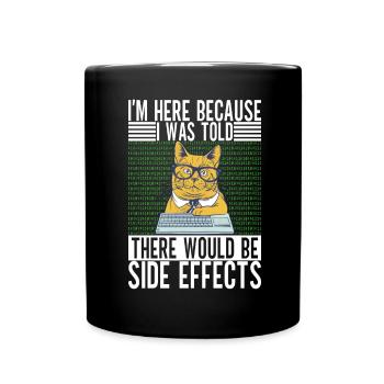 Programmierer Informatiker - Tasse einfarbig - Schwarz - Vorne