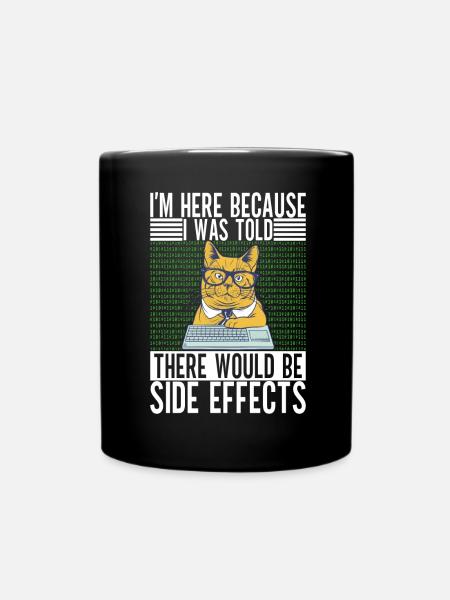 Programmierer Informatiker - Tasse einfarbig - Schwarz