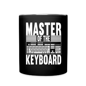 Programmierer Informatiker - Tasse einfarbig - Schwarz - Vorne