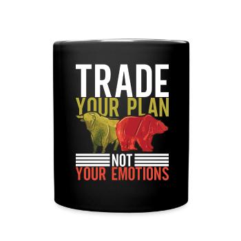 Actions Actionnaire Investisseur - Mug uni - noir - Devant
