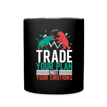 Actions Actionnaire Investisseur - Mug uni - noir - Devant
