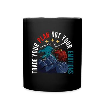 Actions Actionnaire Investisseur - Mug uni - noir - Devant
