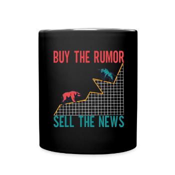 Actions Actionnaire Investisseur - Mug uni - noir - Devant