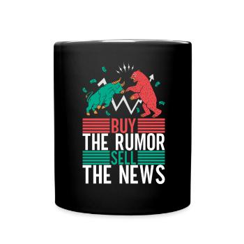 Actions Actionnaire Investisseur - Mug uni - noir - Devant