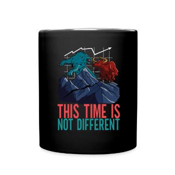 Actions Actionnaire Investisseur - Mug uni - noir - Devant