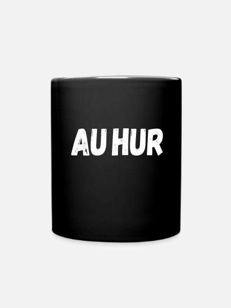 Aachener Slang - Tasse einfarbig - Schwarz