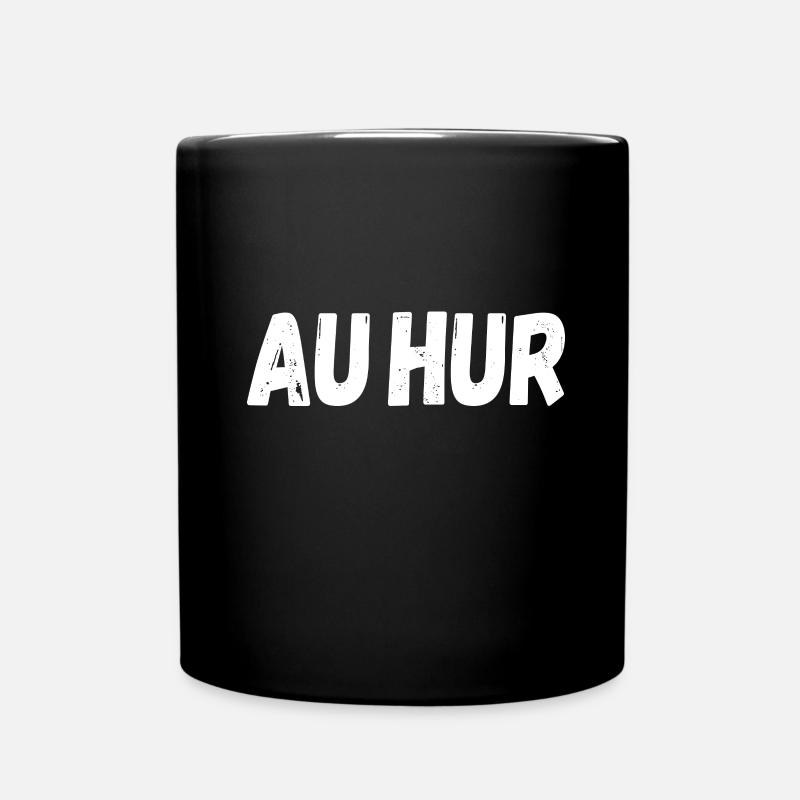 Aachener Slang - Tasse einfarbig - Schwarz
