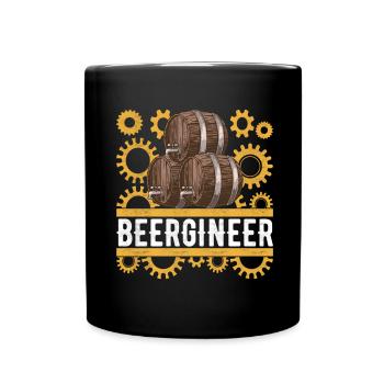 Brasseurs de bière Brassage de bière - Mug uni - noir - Devant