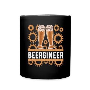 Brasseurs de bière Brassage de bière - Mug uni - noir - Devant