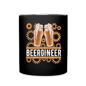 Brasseurs de bière Brassage de bière - Mug uni - noir - Devant