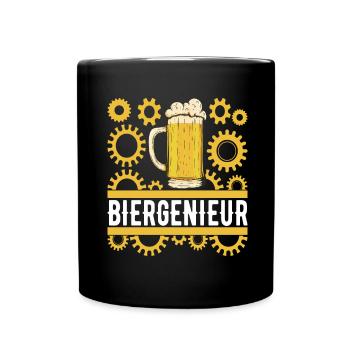 Brasseurs de bière Brassage de bière - Mug uni - noir - Devant