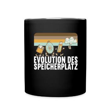 Programmierer Informatiker - Tasse einfarbig - Schwarz - Vorne