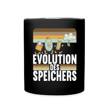 Programmierer Informatiker - Tasse einfarbig - Schwarz - Vorne