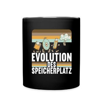 Programmierer Informatiker - Tasse einfarbig - Schwarz - Vorne