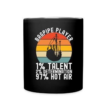 Cornemuses Cornemuses - Mug uni - noir - Devant