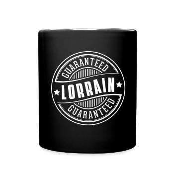 Cadeau Humour Homme Lorrain Noel Anniversaire - Mug uni - noir - Devant
