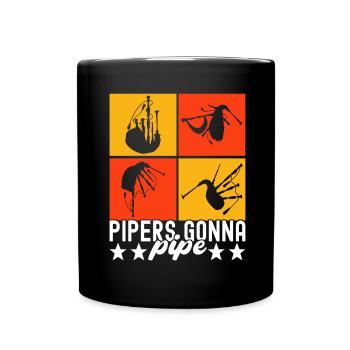 Cornemuse Cornemuse - Mug uni - noir - Devant