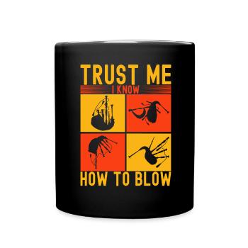 Cornemuses Cornemuses - Mug uni - noir - Devant