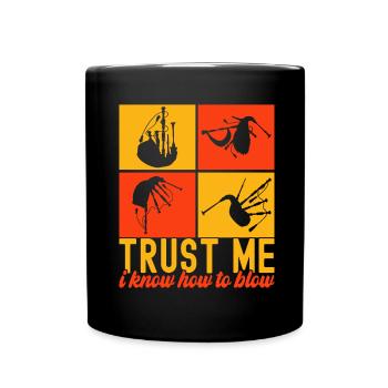Cornemuses Cornemuses - Mug uni - noir - Devant