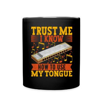 Harmonica Harmonica - Full Colour Mug - black - Front
