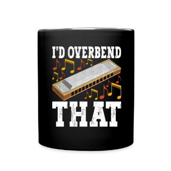 Harmonica Harmonica - Full Colour Mug - black - Front