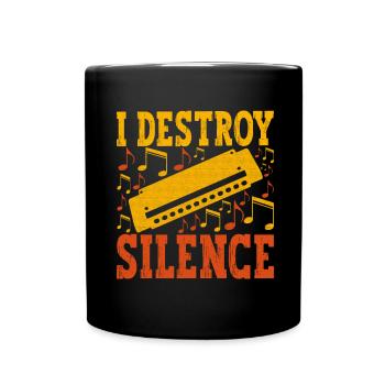 Harmonica Harmonica - Full Colour Mug - black - Front