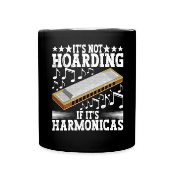 Harmonica Harmonica - Full Colour Mug - black - Front