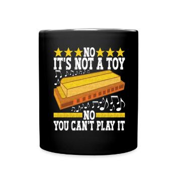 Harmonica Harmonica - Full Colour Mug - black - Front