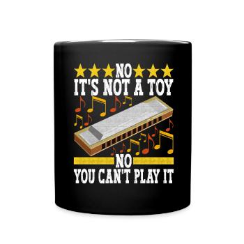 Harmonica Harmonica - Full Colour Mug - black - Front