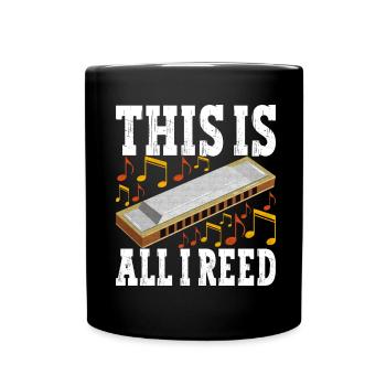 Harmonica Harmonica - Full Colour Mug - black - Front
