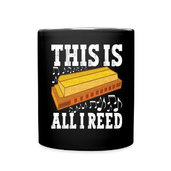 Harmonica Harmonica - Full Colour Mug - black - Front