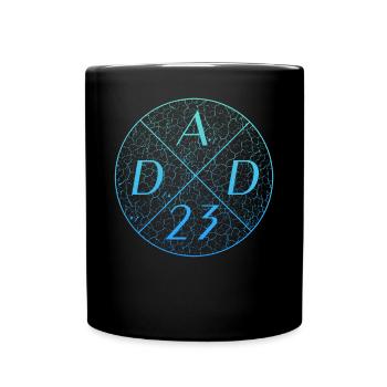 Dad 23 - Tasse einfarbig - Schwarz - Vorne