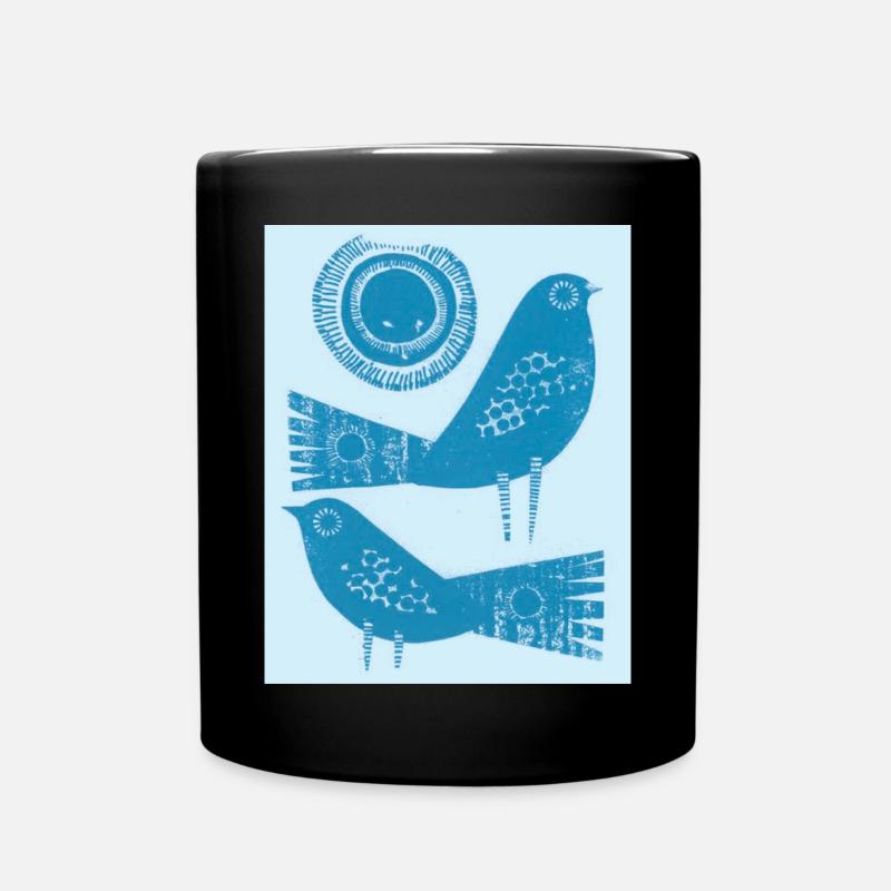 Oiseau - Mug uni - noir