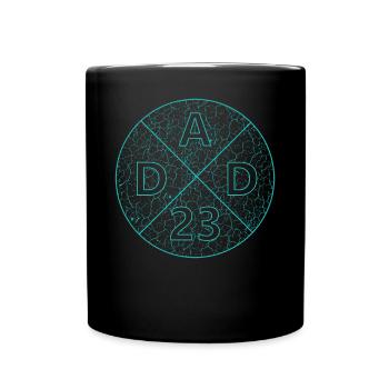 Dad 23 - Tasse einfarbig - Schwarz - Vorne