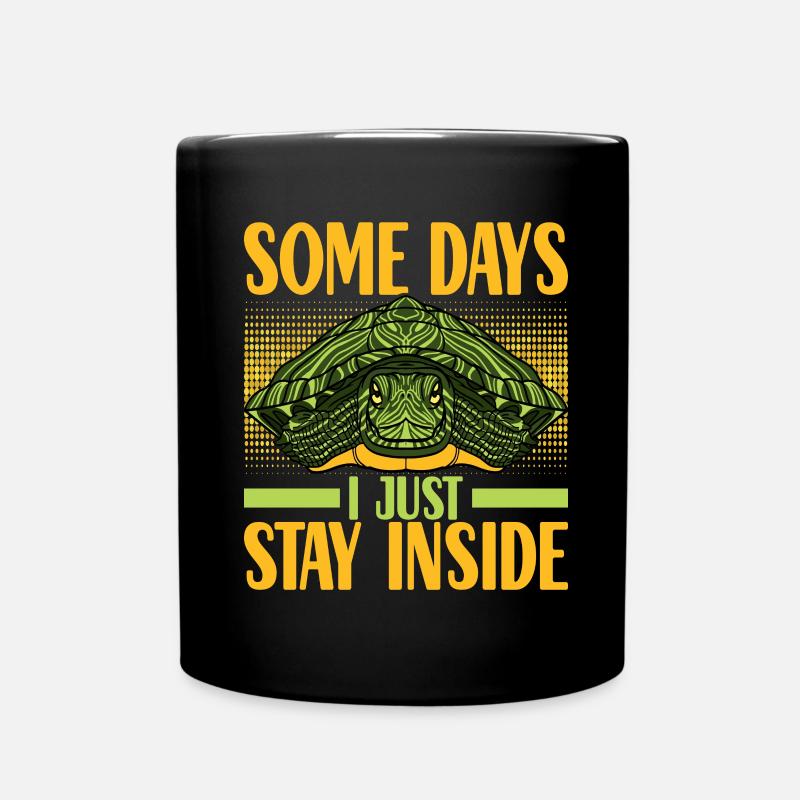 Tortue Tortue aquatique - Mug uni - noir