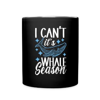Observateurs de baleines - Mug uni - noir - Devant