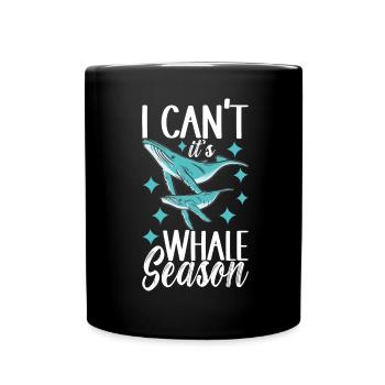 Observateurs de baleines - Mug uni - noir - Devant