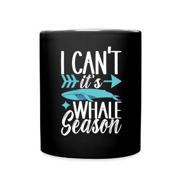 Observateurs de baleines - Mug uni - noir - Devant