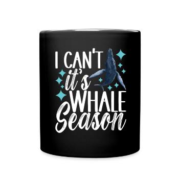 Observateurs de baleines - Mug uni - noir - Devant