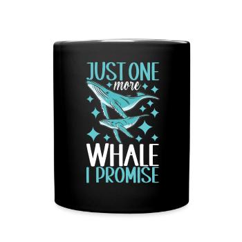 Observateurs de baleines - Mug uni - noir - Devant