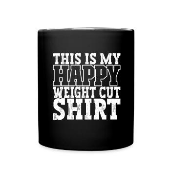 Lutte Lutteurs Lutteurs - Mug uni - noir - Devant