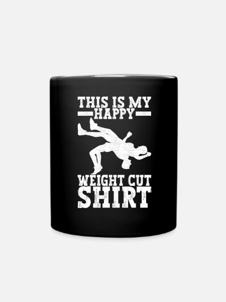 Wrestling Ringen Ringer - Tasse einfarbig - Schwarz