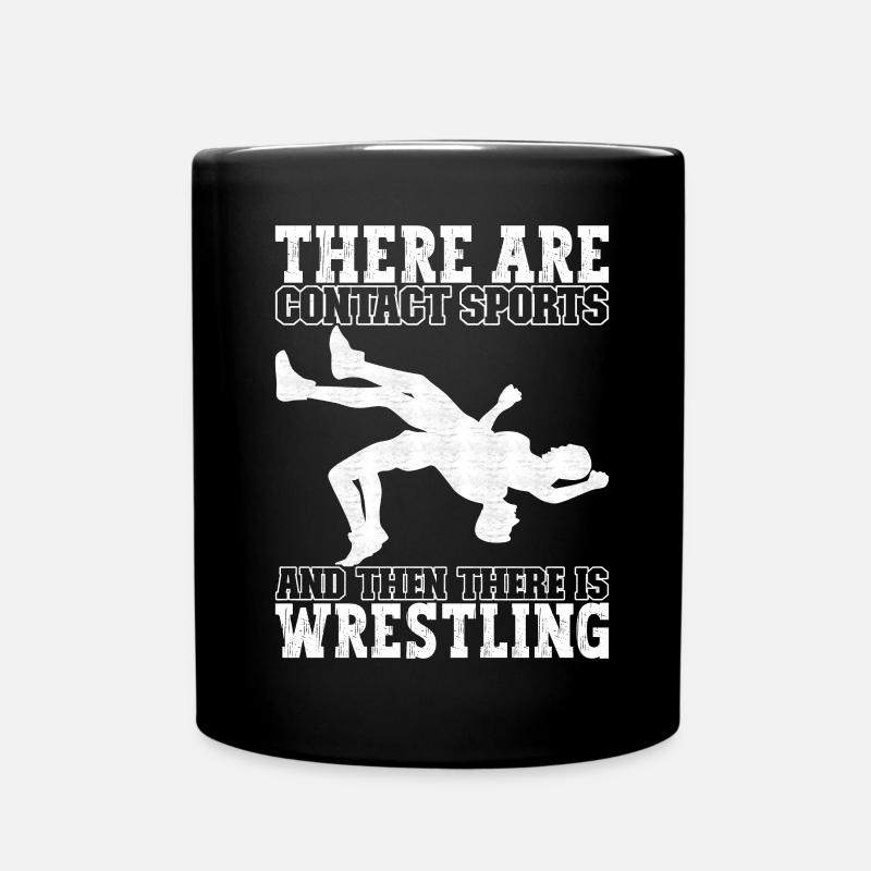 Wrestling Ringen Ringer - Tasse einfarbig - Schwarz