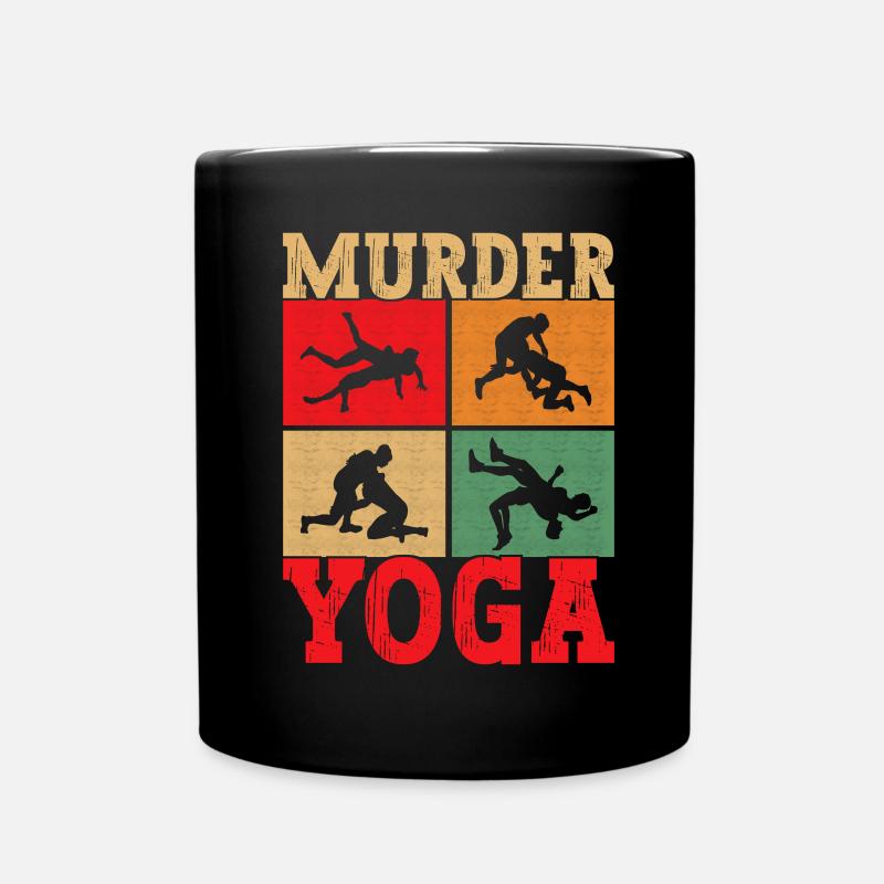 Wrestling Ringen Ringer - Tasse einfarbig - Schwarz