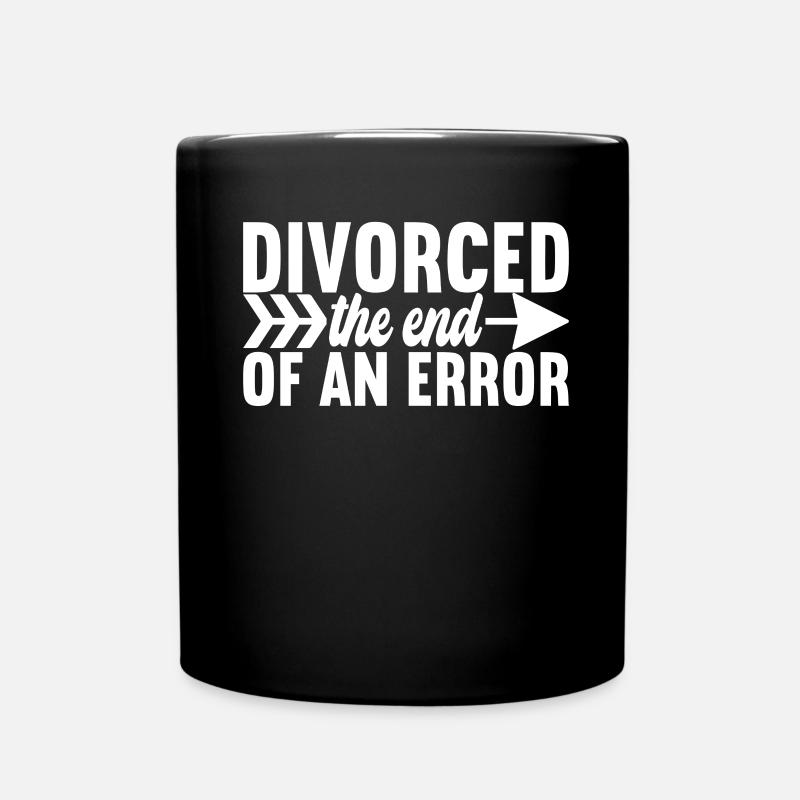 Divorce Divorcé - Mug uni - noir