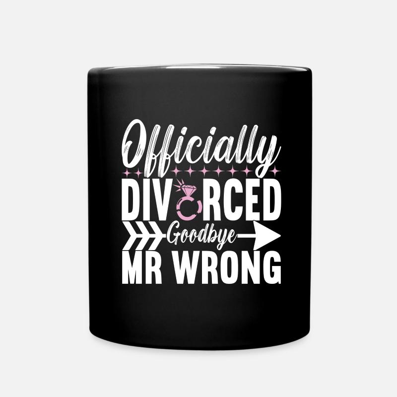 Divorce Divorcé - Mug uni - noir